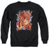 JLA/FLASH #1 - ADULT CREWNECK SWEATSHIRT - BLACK