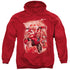 GREEN LANTERN/RED LANTERNS #1 - ADULT PULLOVER HOODIE - RED
