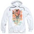 BATMAN/BATWOMAN #1 - ADULT PULLOVER HOODIE - WHITE