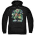 GREEN LANTERN/CORPS #1 - ADULT PULLOVER HOODIE - BLACK