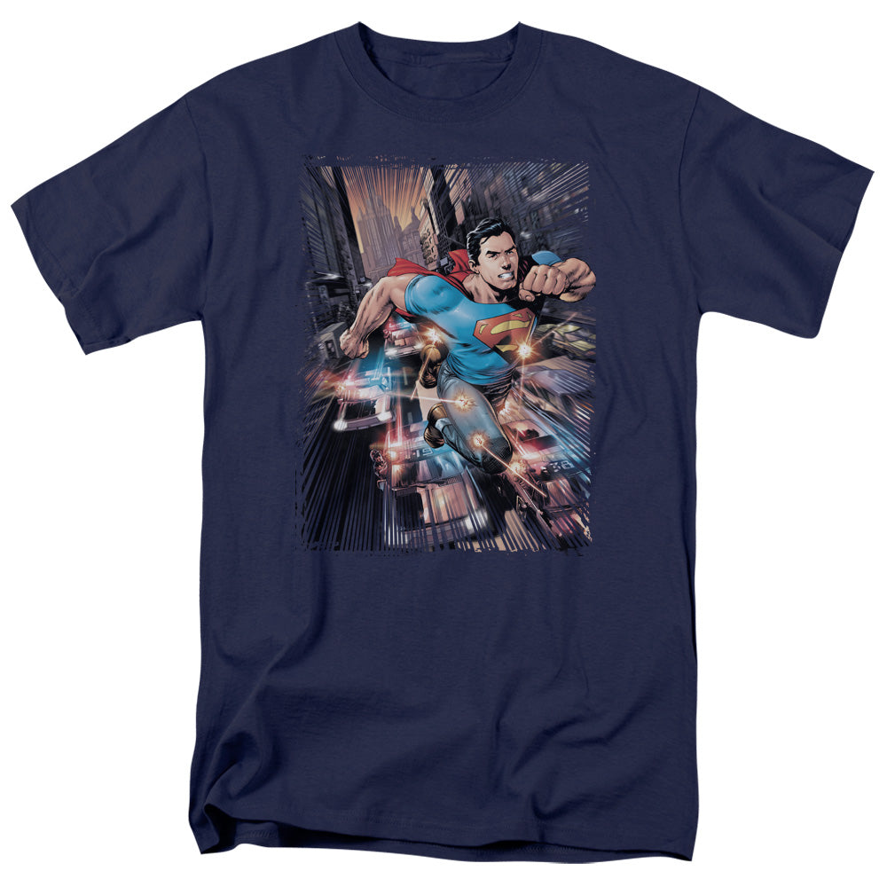 SUPERMAN/ACTION COMICS #1 - S/S ADULT 18/1 - NAVY