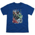JLA/JUSTICE LEAGUE #1 - S/S YOUTH 18/1 - ROYAL BLUE