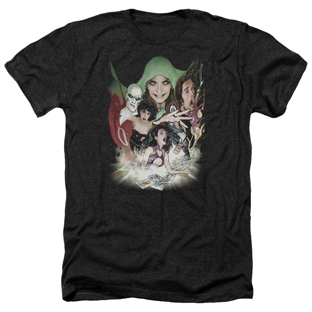 DCR/JUSTICE LEAGUE DARK - ADULT HEATHER - BLACK