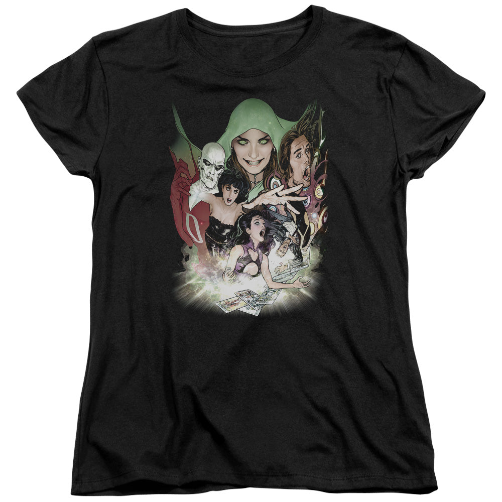DCR/JUSTICE LEAGUE DARK - S/S WOMENS TEE - BLACK