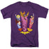DC SUPERHERO GIRLS/SUPER TRIO - S/S ADULT 18/1 - PURPLE