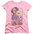 DC SUPERHERO GIRLS/DONT BOX US IN - S/S WOMENS TEE - PINK