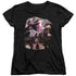 DARK CRYSTAL/POWER MAD - S/S WOMENS TEE - BLACK
