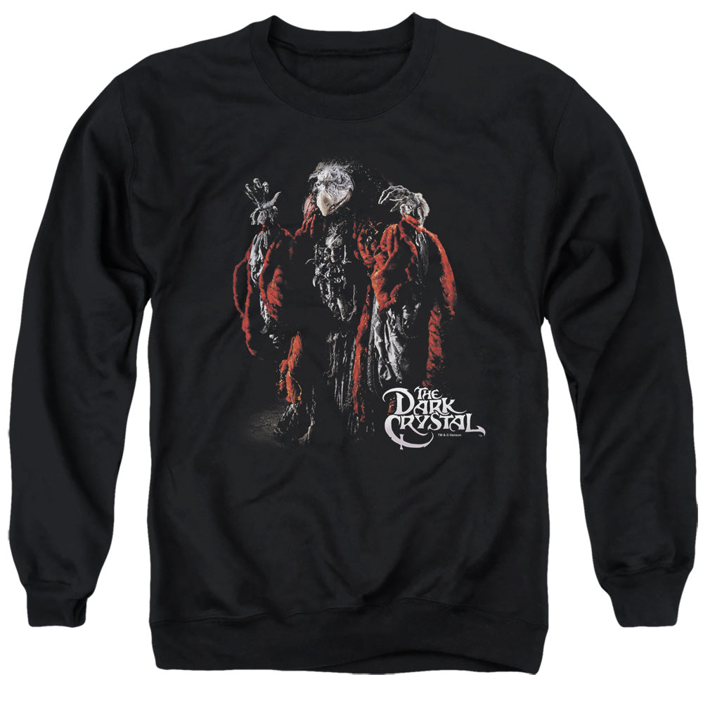 DARK CRYSTAL/SKEKSIS - ADULT CREWNECK SWEATSHIRT - BLACK