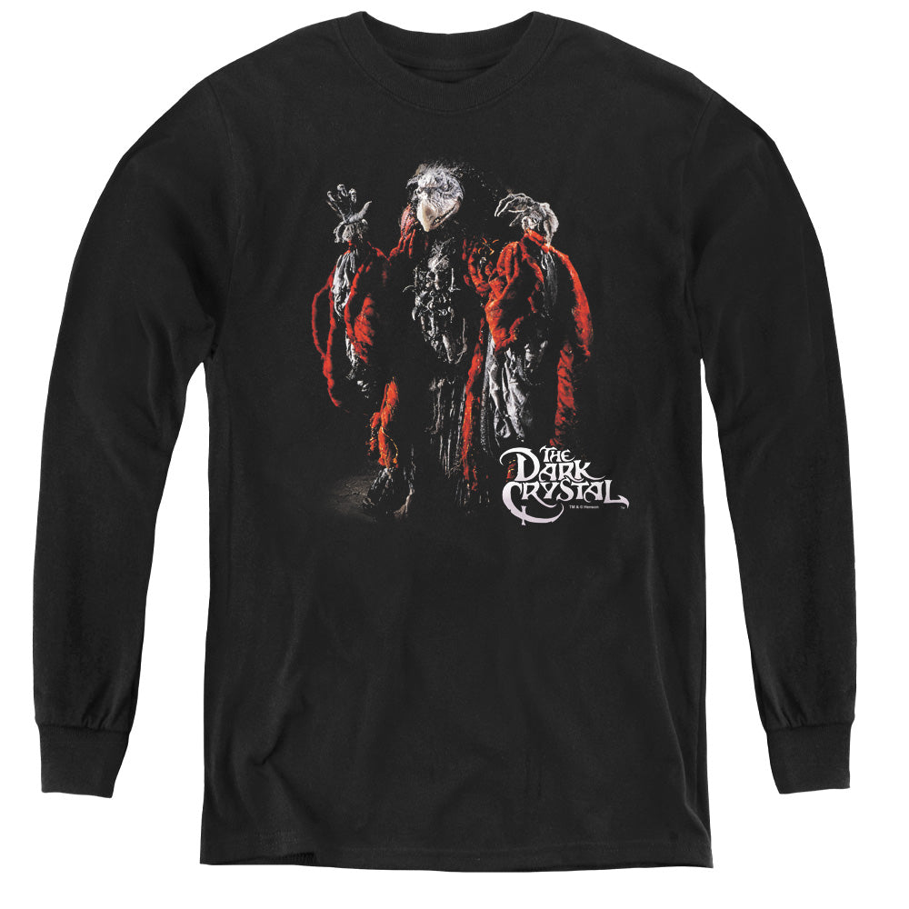 DARK CRYSTAL/SKEKSIS - YOUTH LONG SLEEVE TEE - BLACK
