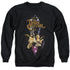 DARK CRYSTAL/CRYSTAL QUEST - ADULT CREWNECK SWEATSHIRT - BLACK