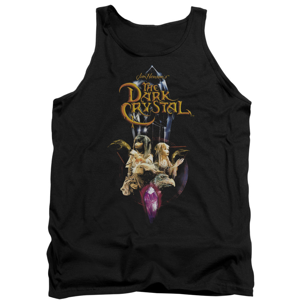 DARK CRYSTAL/CRYSTAL QUEST - ADULT TANK - BLACK