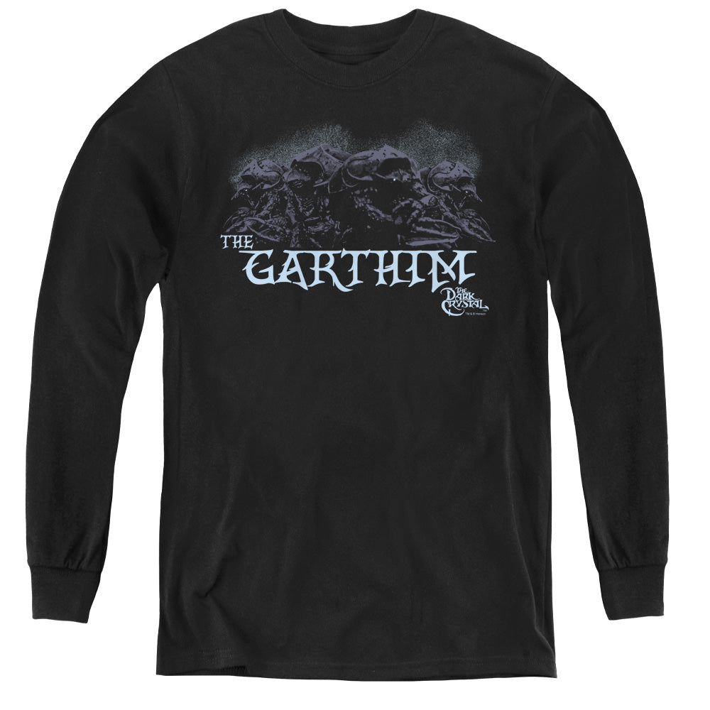 DARK CRYSTAL/THE GARTHIM - YOUTH LONG SLEEVE TEE - BLACK