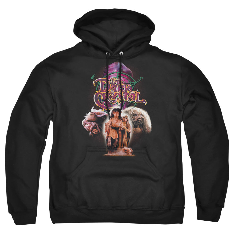 DARK CRYSTAL/THE GOOD GUYS - ADULT PULLOVER HOODIE - BLACK