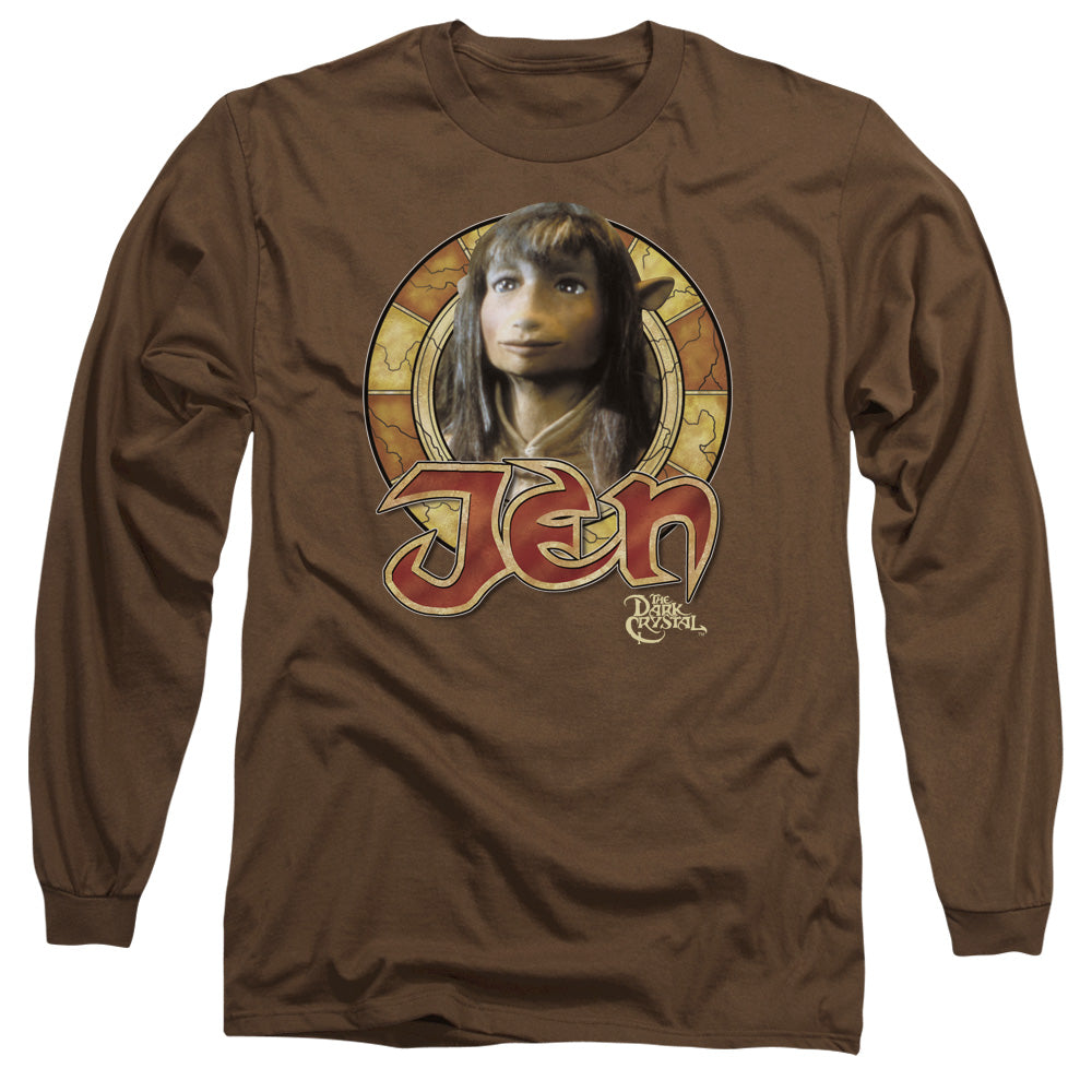 DARK CRYSTAL/JEN CIRCLE - L/S ADULT 18/1 - COFFEE