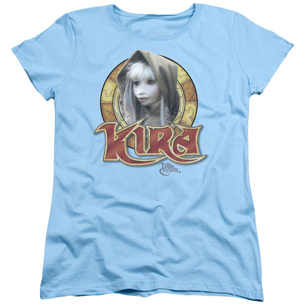 DARK CRYSTAL/KIRA CIRCLE - S/S WOMENS TEE - LIGHT BLUE