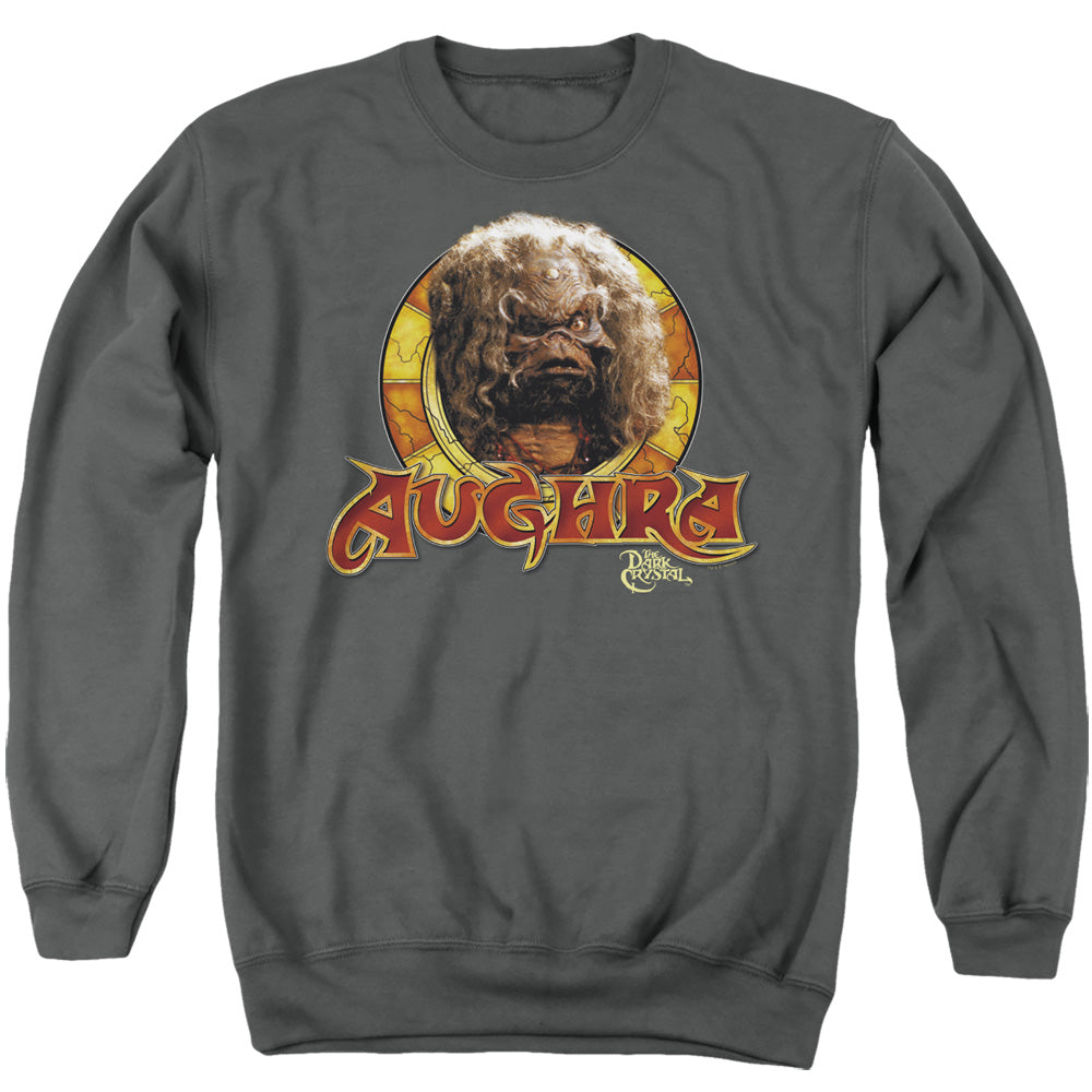 DARK CRYSTAL/AUGHRA CIRCLE - ADULT CREWNECK SWEATSHIRT - CHARCOAL