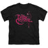 DARK CRYSTAL/BRIGHT LOGO - S/S YOUTH 18/1 - BLACK