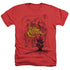 DARK CRYSTAL/POSTER LINES - ADULT HEATHER - RED