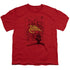 DARK CRYSTAL/POSTER LINES - S/S YOUTH 18/1 - RED