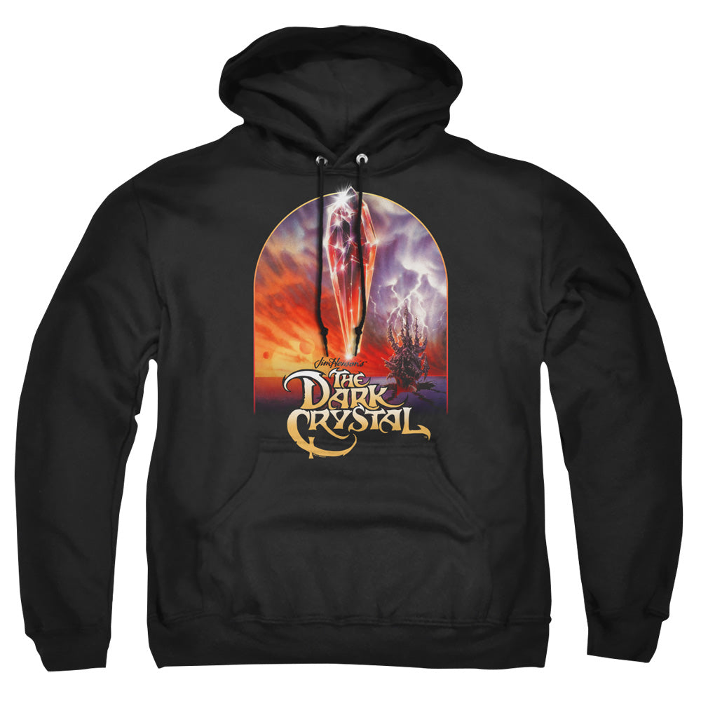 DARK CRYSTAL/CRYSTAL POSTER - ADULT PULLOVER HOODIE - BLACK