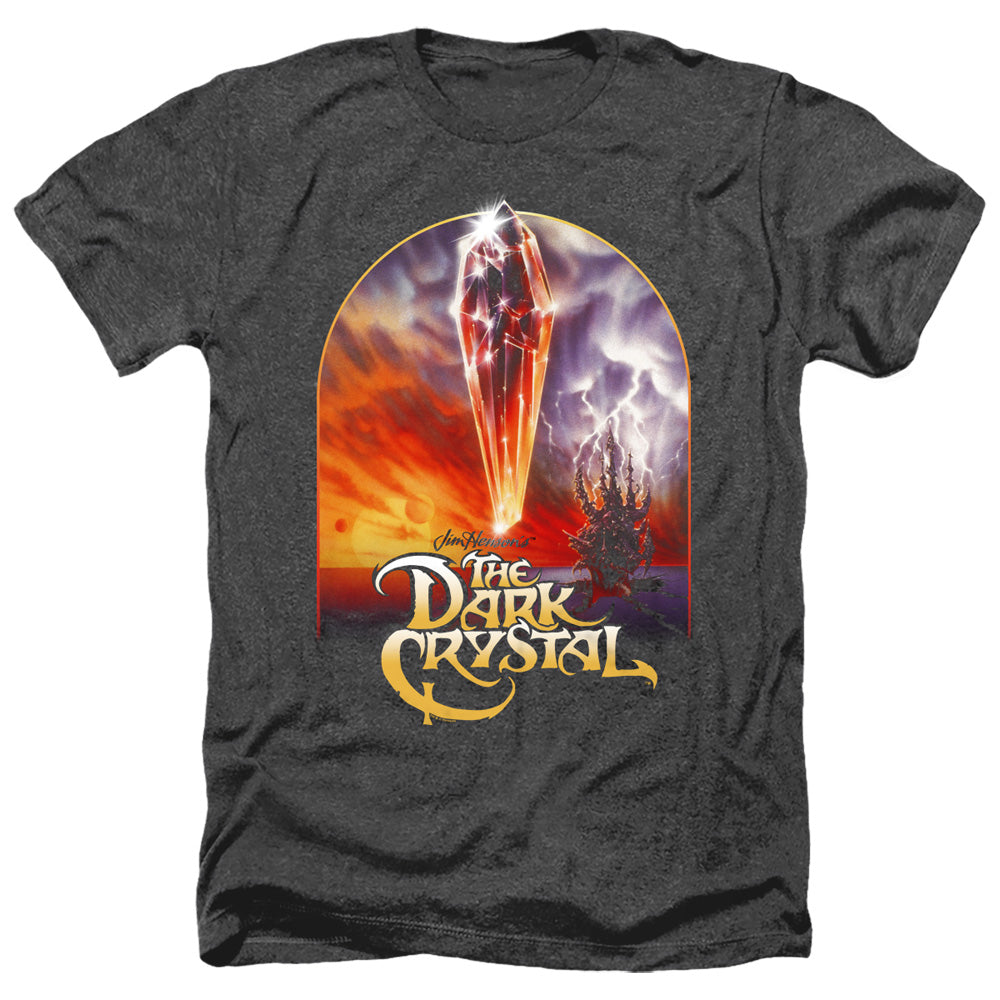 DARK CRYSTAL/CRYSTAL POSTER - ADULT HEATHER - BLACK