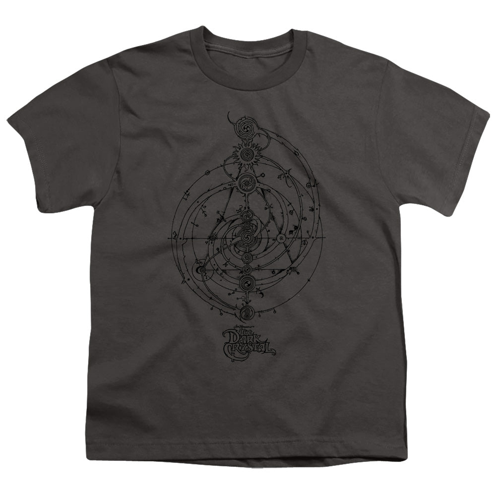 DARK CRYSTAL/DREAM SPIRAL - S/S YOUTH 18/1 - CHARCOAL