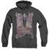 DARK CRYSTAL/WICKED POSTER - ADULT HEATHER HOODIE - BLACK