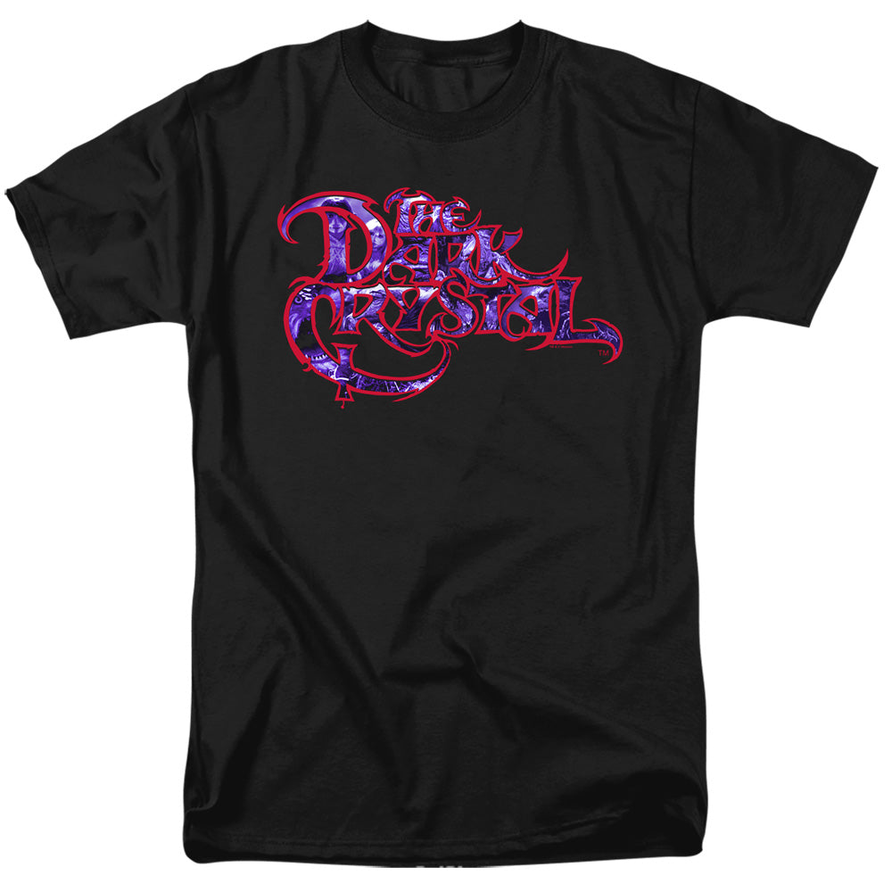 DARK CRYSTAL/COLLAGE LOGO - S/S ADULT 18/1 - BLACK