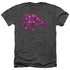 DARK CRYSTAL/COLLAGE LOGO - ADULT HEATHER - BLACK