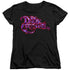 DARK CRYSTAL/COLLAGE LOGO - S/S WOMENS TEE - BLACK