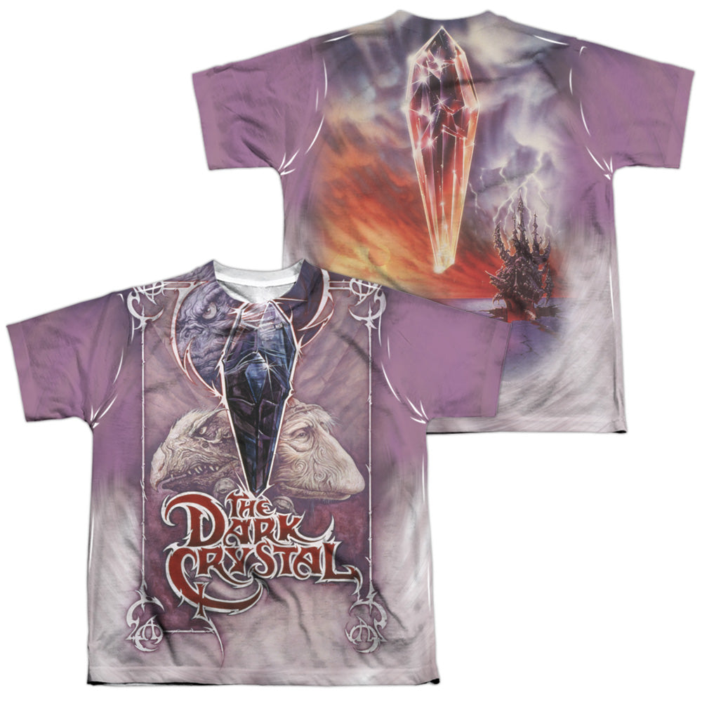 DARK CRYSTAL/THE CRYSTAL (FRONT/BACK PRINT) - S/S YOUTH POLY CREW - MULTI