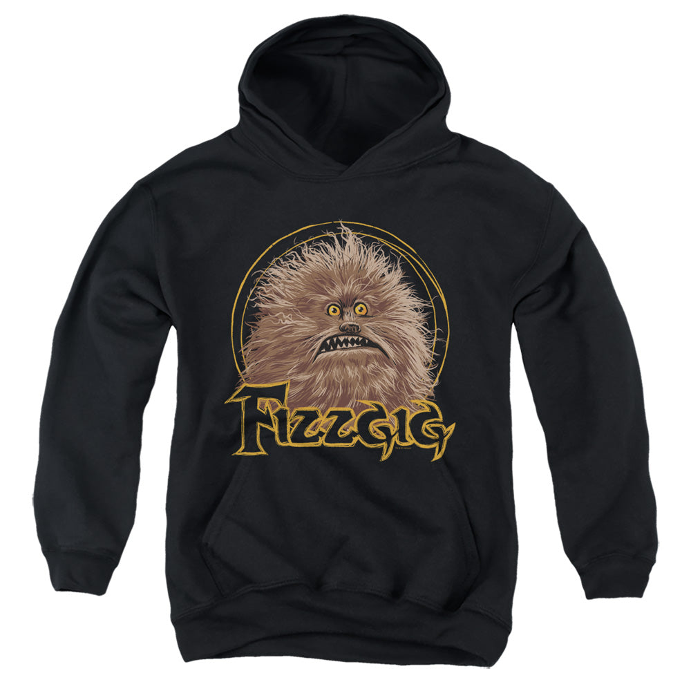 DARK CRYSTAL/FIZZGIG - YOUTH PULLOVER HOODIE - BLACK