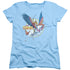 SHE RA/ AND SWIFTWIND - S/S WOMENS TEE - LIGHT BLUE