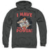 MASTERS OF THE UNIVERSE/I HAVE THE POWER - ADULT PULLOVER HOODIE - CHARCOAL