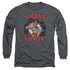 MASTERS OF THE UNIVERSE/I HAVE THE POWER -  L/S ADULT 18/1  - CHARCOAL