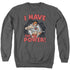 MASTERS OF THE UNIVERSE/I HAVE THE POWER - ADULT CREWNECK SWEATSHIRT - CHARCOAL