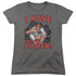 MASTERS OF THE UNIVERSE/I HAVE THE POWER - S/S WOMENS TEE - CHARCOAL