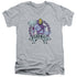 MASTERS OF THE UNIVERSE/SKELETOR - S/S ADULT V-NECK 30/1 - ATHLETIC HEATHER