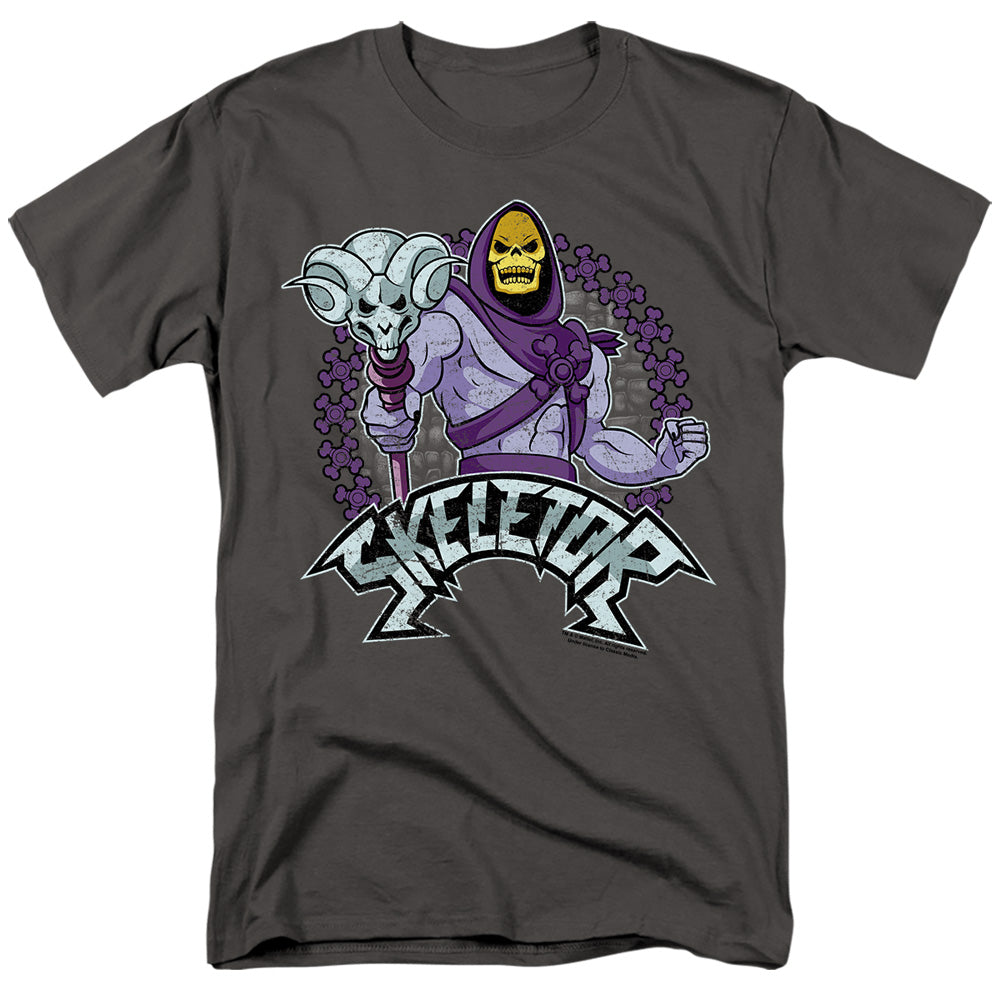 MASTERS OF THE UNIVERSE/SKELETOR - S/S ADULT 18/1  -  CHARCOAL