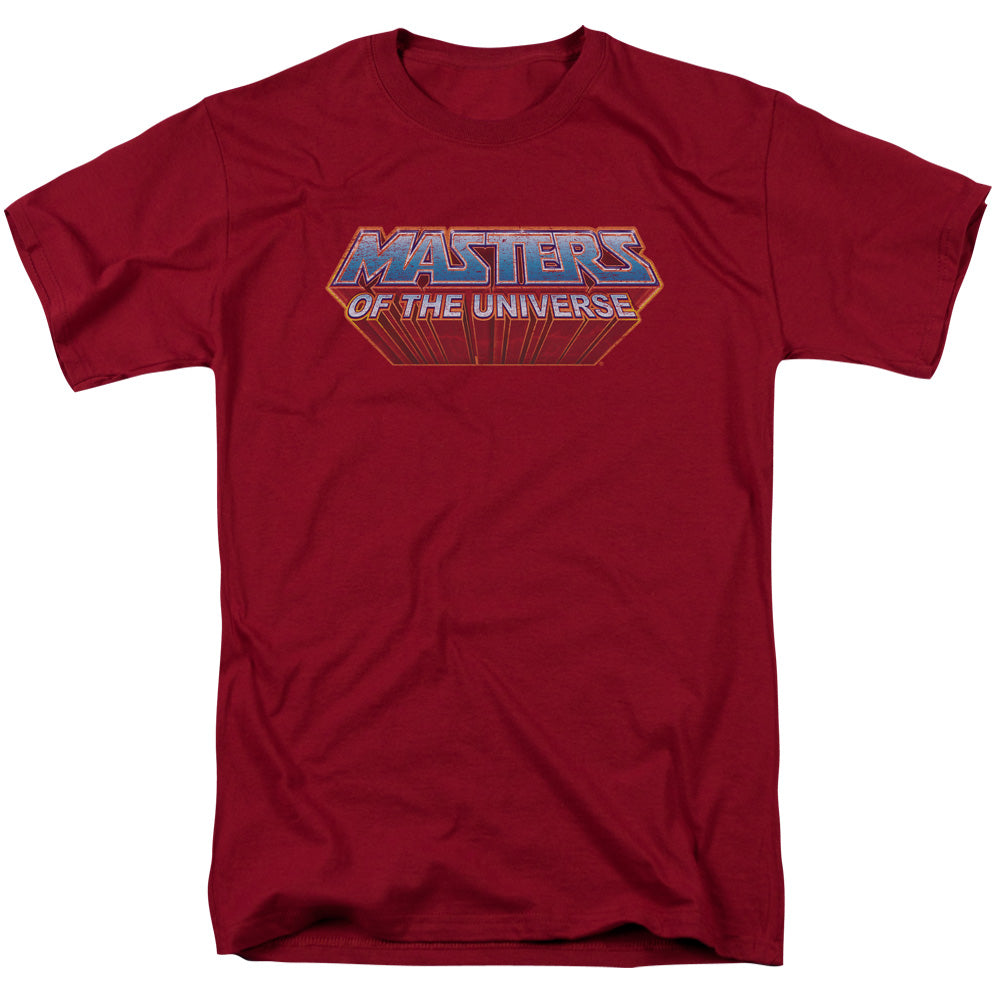 MASTERS OF THE UNIVERSE/LOGO - S/S ADULT 18/1 - CARDINAL