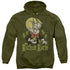 RICHIE RICH/RICH LOGO - ADULT PULLOVER HOODIE - MILITARY GREEN