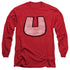 UNDERDOG/U CREST -  L/S ADULT 18/1  - RED