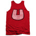 UNDERDOG/U CREST - ADULT TANK - RED