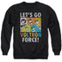 VOLTRON/FORCE - ADULT CREWNECK SWEATSHIRT - BLACK