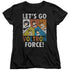 VOLTRON/FORCE - S/S WOMENS TEE - BLACK