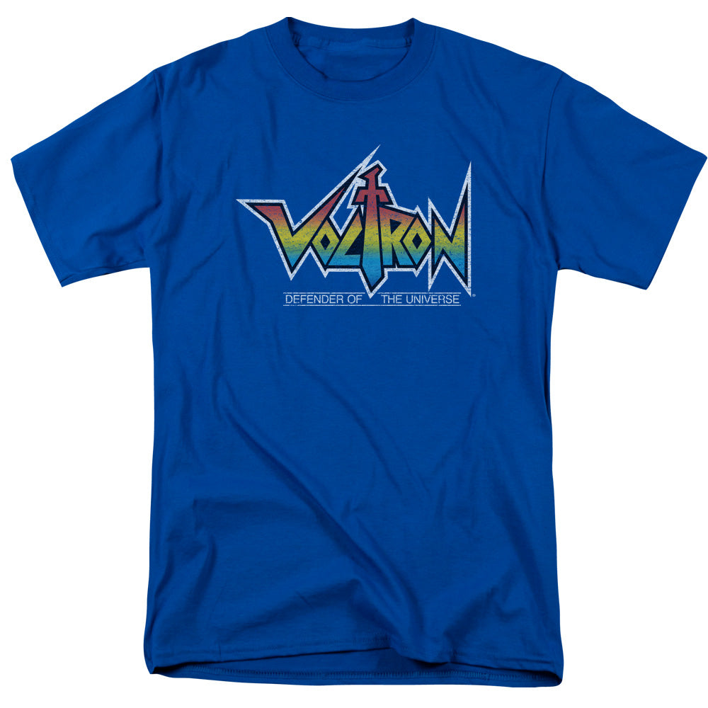 VOLTRON/LOGO - S/S ADULT 18/1  -  ROYAL BLUE