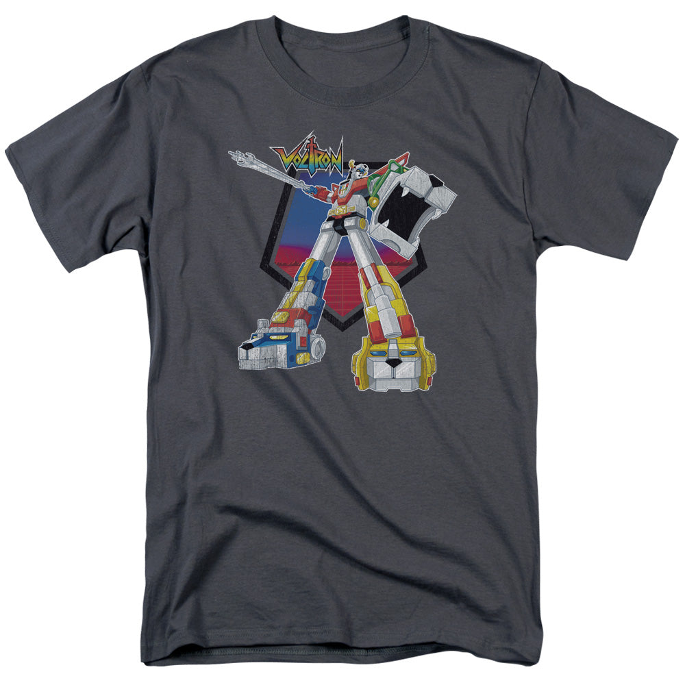 VOLTRON/BLAZING SWORD - S/S ADULT 18/1  -  CHARCOAL