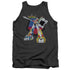 VOLTRON/BLAZING SWORD - ADULT TANK - CHARCOAL