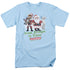 SANTA CLAUS IS COMIN TO TOWN/KRINGLE TO CLAUS - S/S ADULT 18/1 - LIGHT BLUE