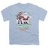 SANTA CLAUS IS COMIN TO TOWN/KRINGLE TO CLAUS - S/S YOUTH 18/1 - LIGHT BLUE